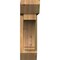Ekena Millwork Imperial Slat Rough Sawn Bracket w/ Offset Brace, Western Red Cedar, 6"W x 20"D x 20"H BKT0604X20X20IMP06RWR - alternate 2